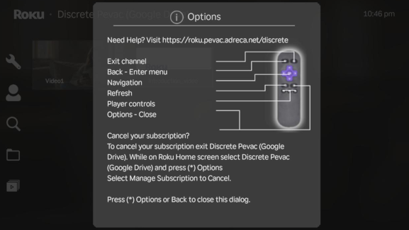 Pevac Options